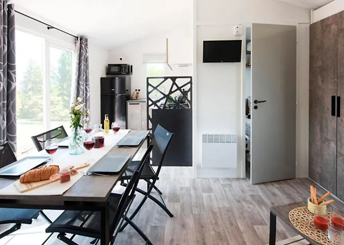 Mobil-home Confortable Avec Terrasse A - Api-1-52-810 Collias